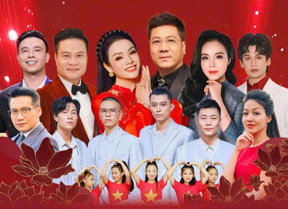 Các nghệ sĩ tham gia chương trình "Khúc ca khải hoàn"