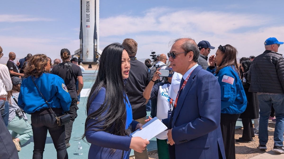 Đại sứ Việt Nam tại Hoa Kỳ và chị Amanda Nguyễn