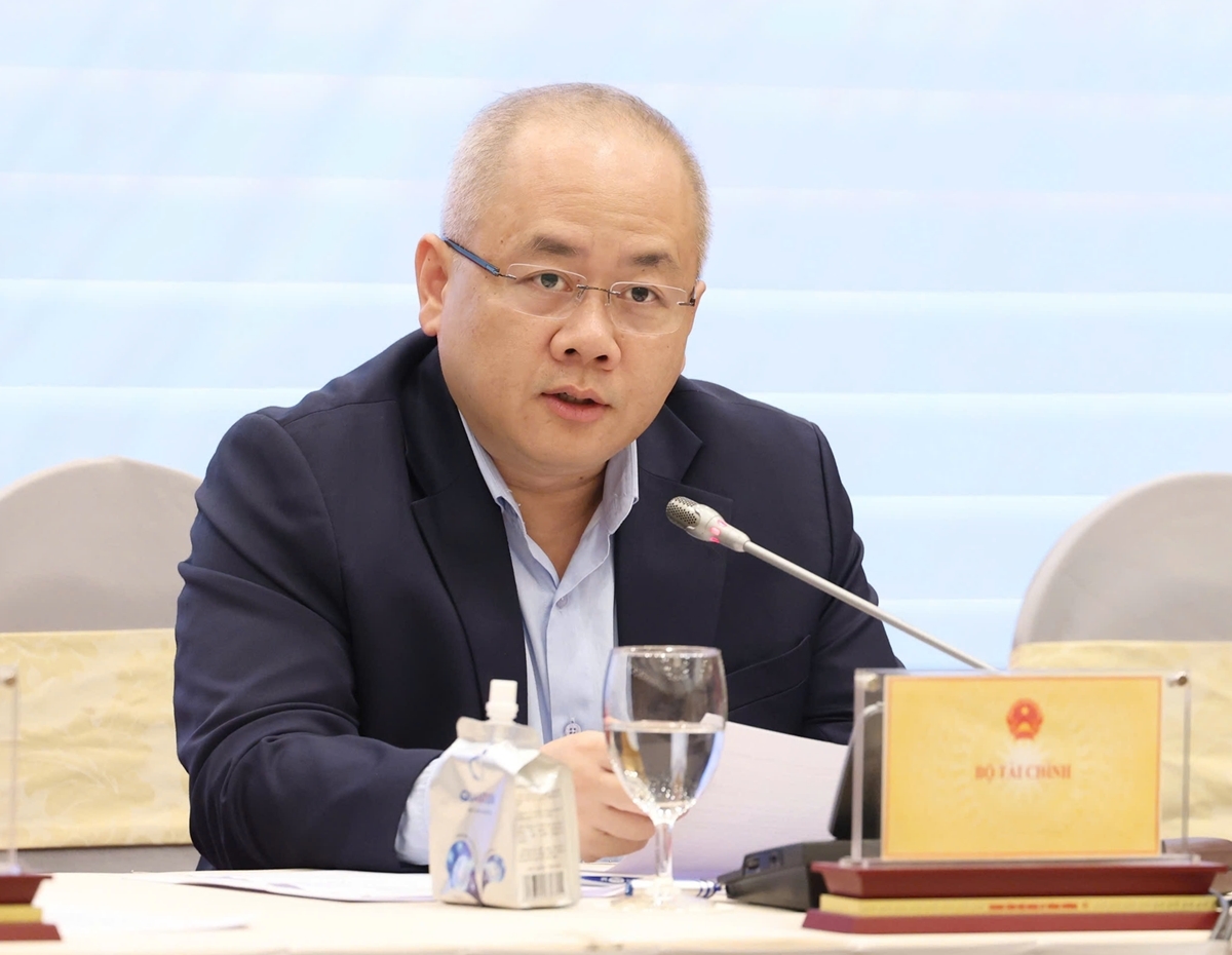 Thứ trưởng Bộ Tài chính Đỗ Thành Trung. (Ảnh: Quang Phúc)