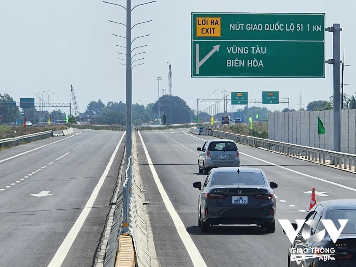 Đoạn từ nút giao đường vào cảng Phước An đến Quốc lộ 51 (tỉnh Đồng Nai), dài 7 km, đã được thông xe trong dịp Tết Nguyên đán 2025