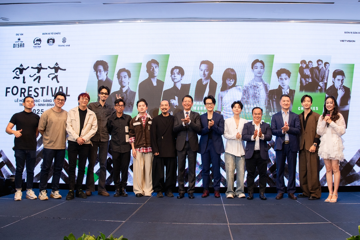 “Forestival” quy tụ dành nghệ sĩ Hà Anh Tuấn, Đen, Vũ Cát Tường, Vũ, Phan Mạnh Quỳnh, tlinh, Hoàng Dũng, Quang Hùng MasterD, Chillies và DJ 2pillz.
