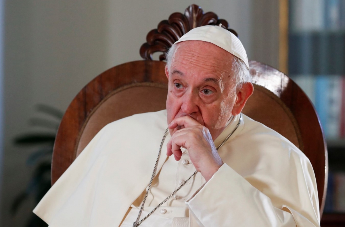 Giáo hoàng Francis. Ảnh: Reuters