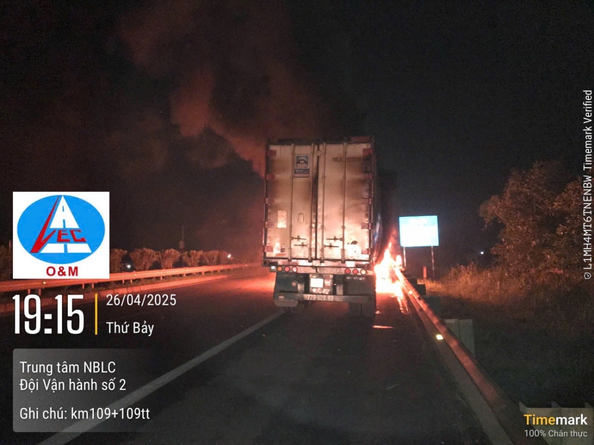 Hiện trường vụ việc.