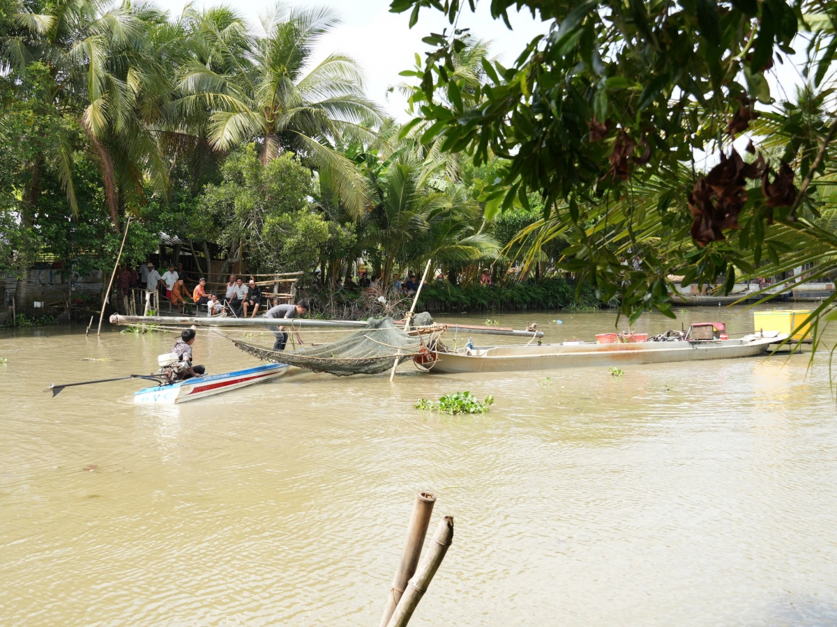 Hiện trường xảy ra vụ việc. Ảnh: Thế Phong