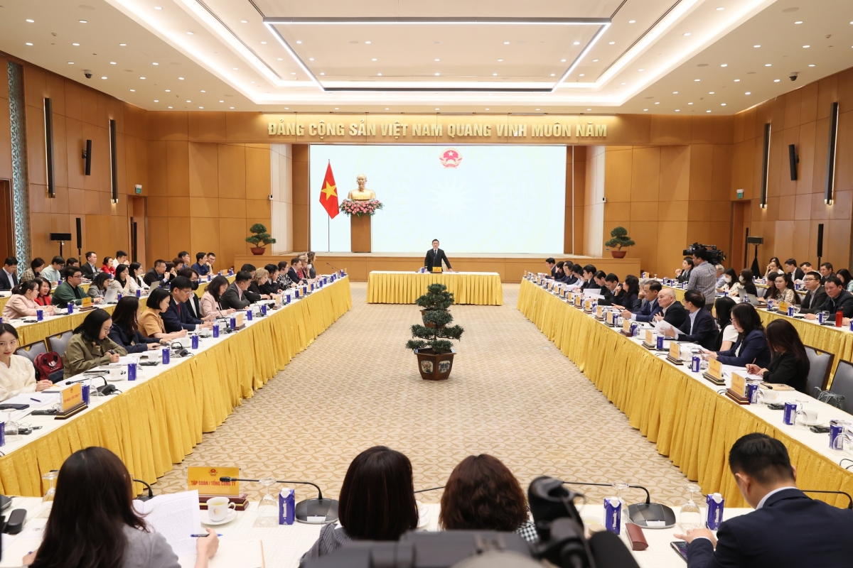 Phó thủ tướng chủ trì cuộc họp. (Ảnh: VGP)
