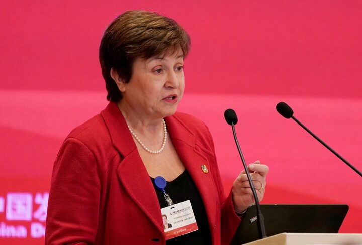 Giám đốc điều hành Quỹ Tiền tệ Quốc tế Kristalina Georgieva (Ảnh: Reuters)