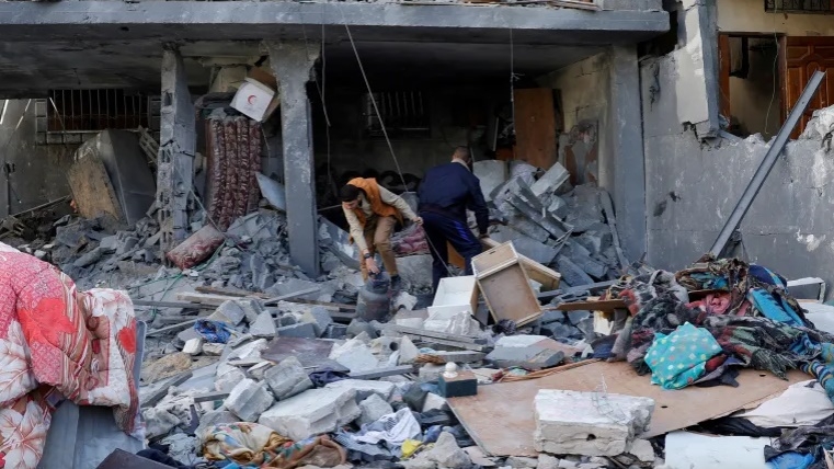 Israel tiếp tục tấn công vào Gaza. (Ảnh: Reuters)