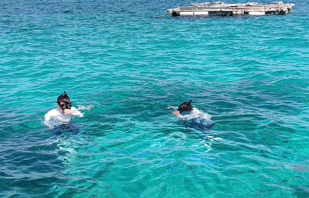 Lặn ngắm san hô tại bãi Cạn