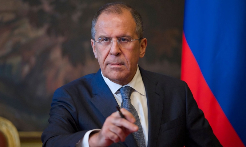 Ngoại trưởng Nga Sergei Lavrov. Ảnh: Reuters