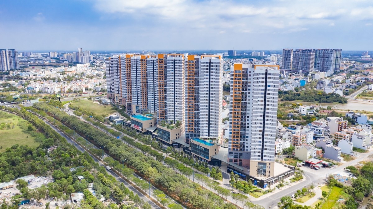 Một khu chung cư của Novaland ở TP HCM