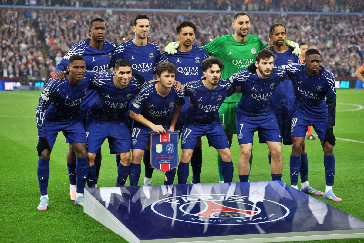 PSG cùng Barca còn nguyên cơ hội giành "cú ăn ba" ở mùa giải 2024/2025. (Ảnh: Reuters)