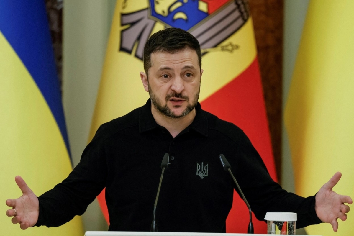 Ông Zelensky. Ảnh: Reuters