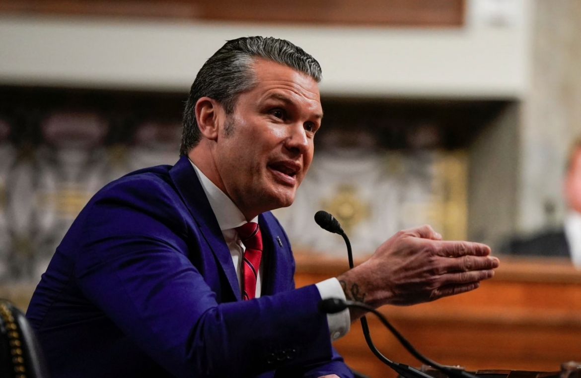 Bộ trưởng Quốc phòng Mỹ Pete Hegseth. Ảnh: Reuters