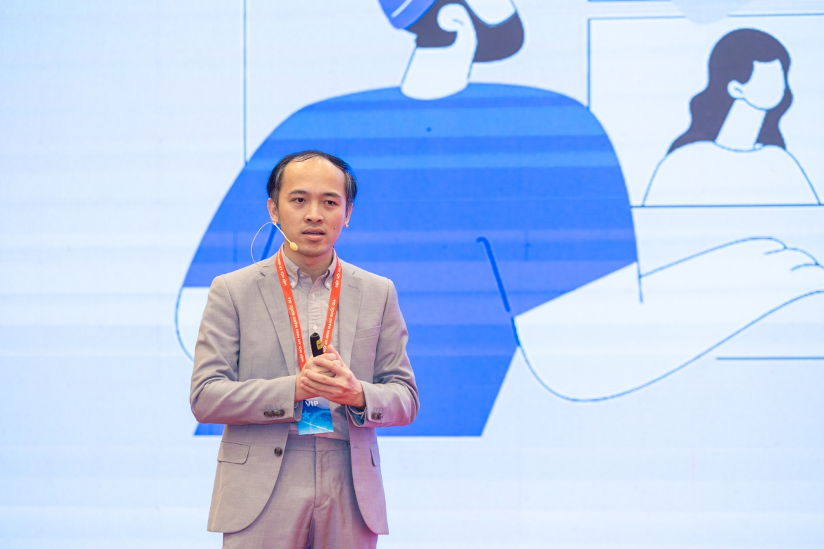 Ông Vũ Ngọc Sơn, Trưởng ban Công nghệ, Hiệp hội An ninh mạng quốc gia (Ảnh: Minh Sơn)