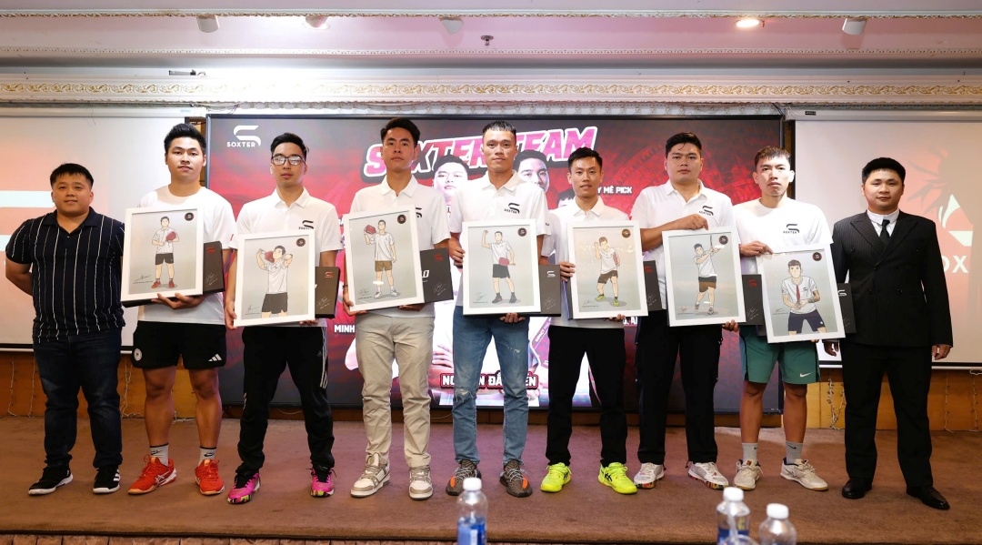 Đắc Tiến và Minh Tuấn chính thức gia nhập Soxter team - đội hình quy tụ những tay vợt nổi bật của làng Pickleball Việt Nam