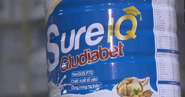 Một nhãn hiệu sữa bột giả do các đối tượng sản xuất