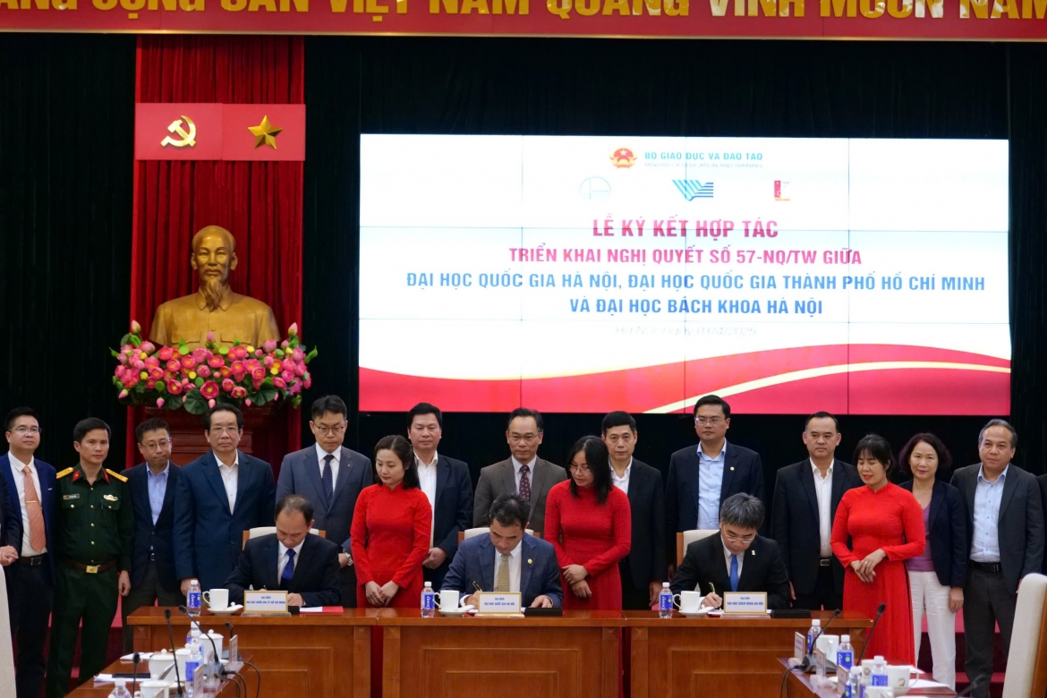 Xây dựng các đại học này trở thành các trung tâm xuất sắc về đào tạo nhân lực tài năng, nghiên cứu khoa học phục phát triển các lĩnh vực công nghệ chiến lược