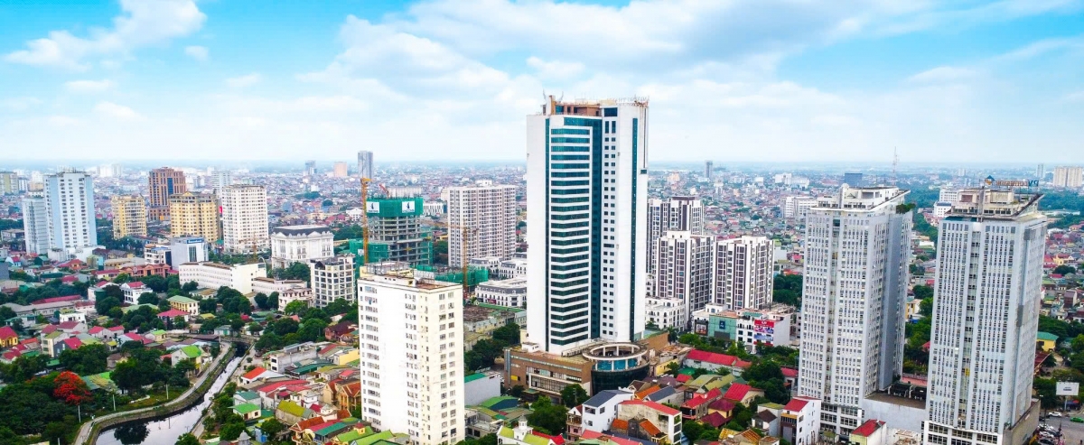 Một góc thành phố Vinh ( Nghệ An). Ảnh: Thành Cường