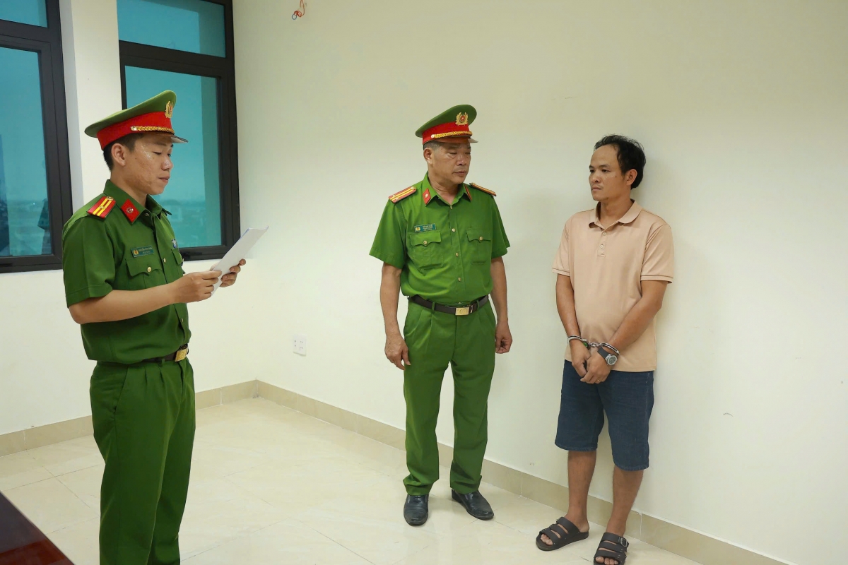 Trần Văn Đầy Lớn lúc bị tạm giữ