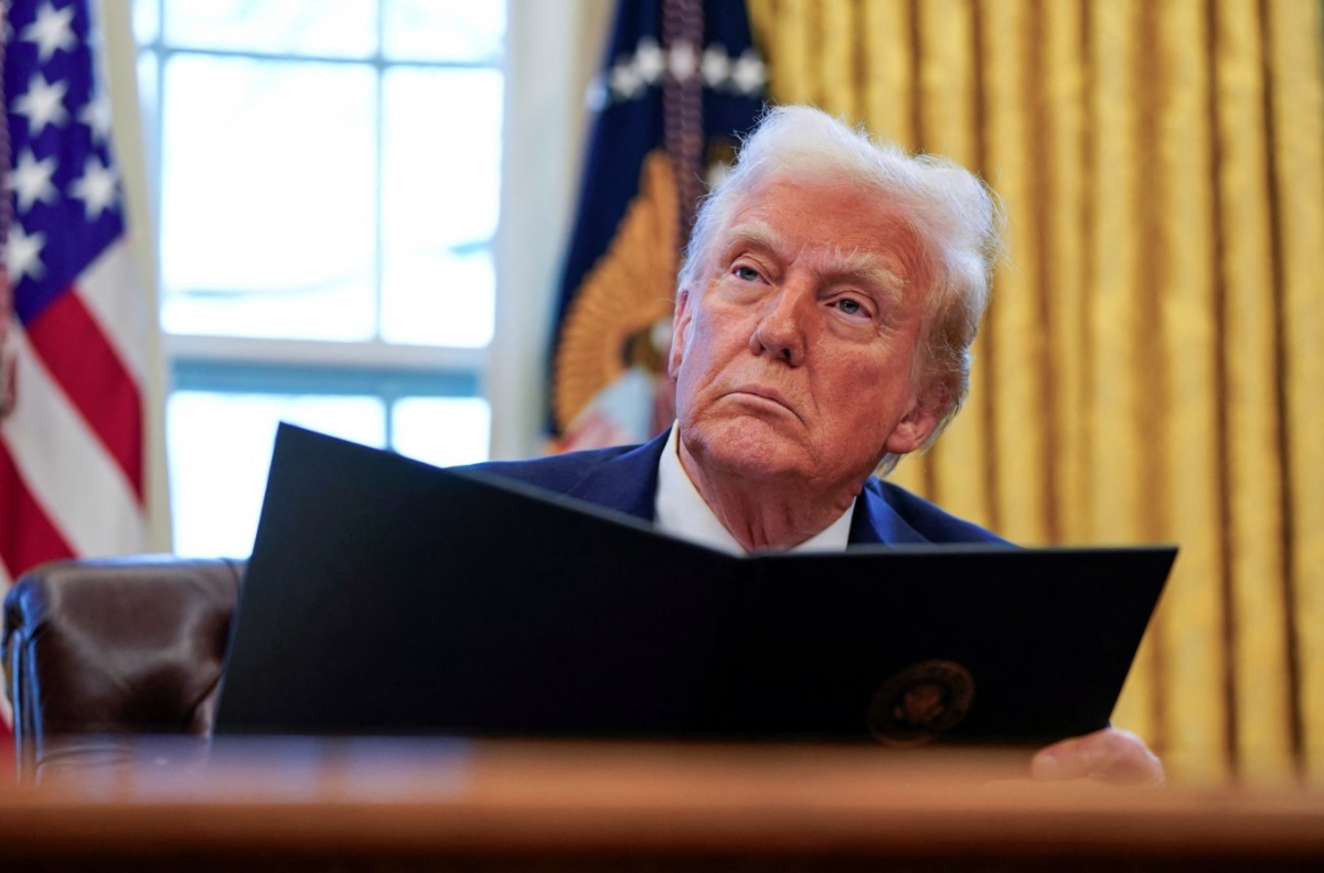 Tổng thống Mỹ Donald Trump. Ảnh: Reuters