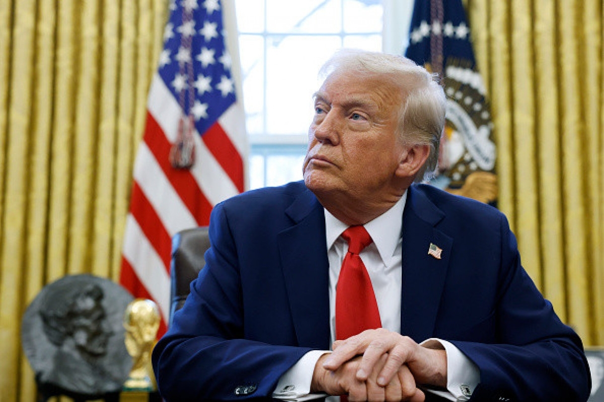 Tổng thống Mỹ Donald Trump. (Ảnh: APA).