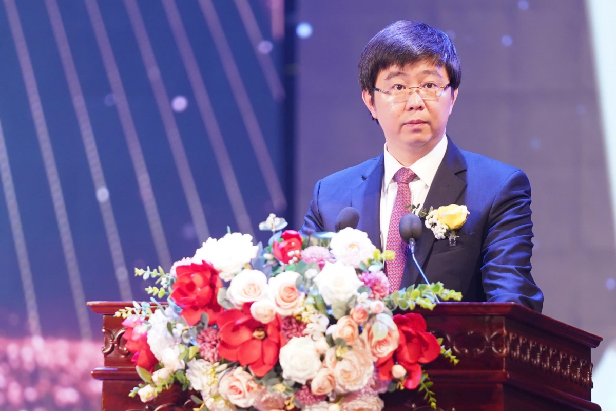 Thứ trưởng Bộ Khoa học và Công nghệ Bùi Hoàng Phương phát biểu tại sự kiện