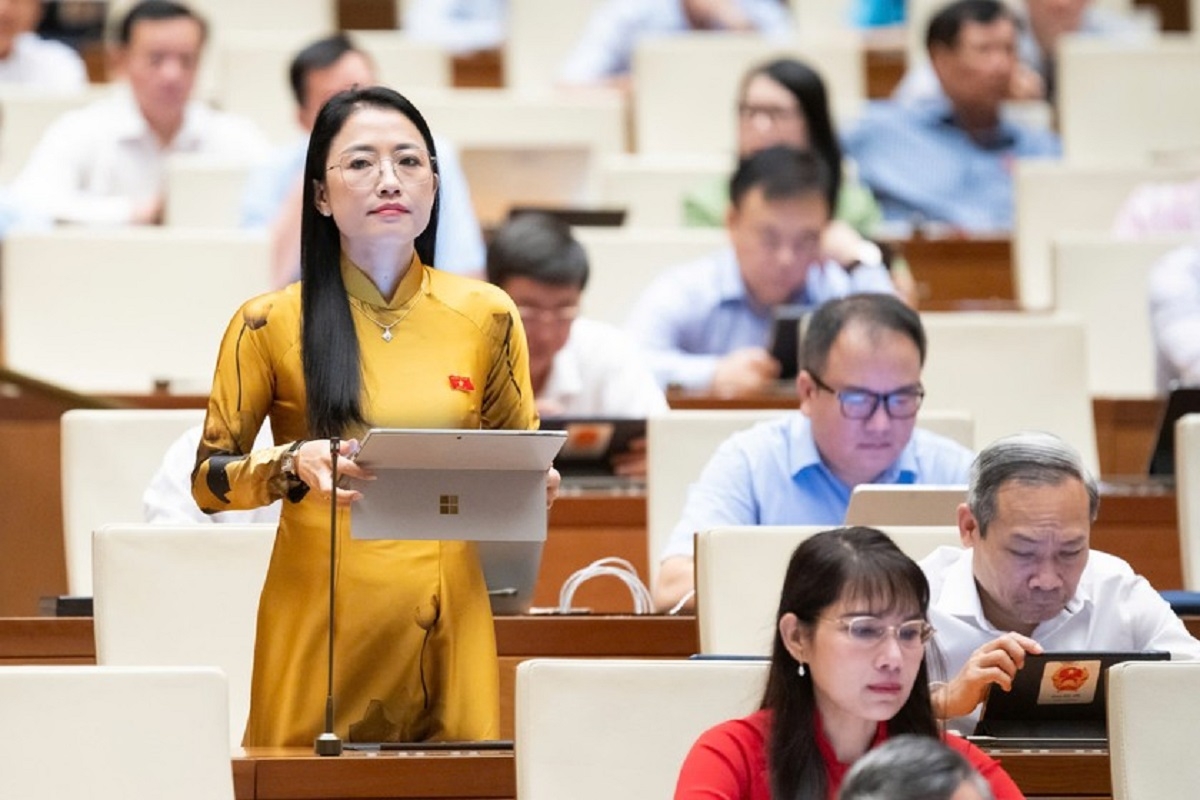 Trần Khánh Thu, đoàn ĐBQH Thái Bình