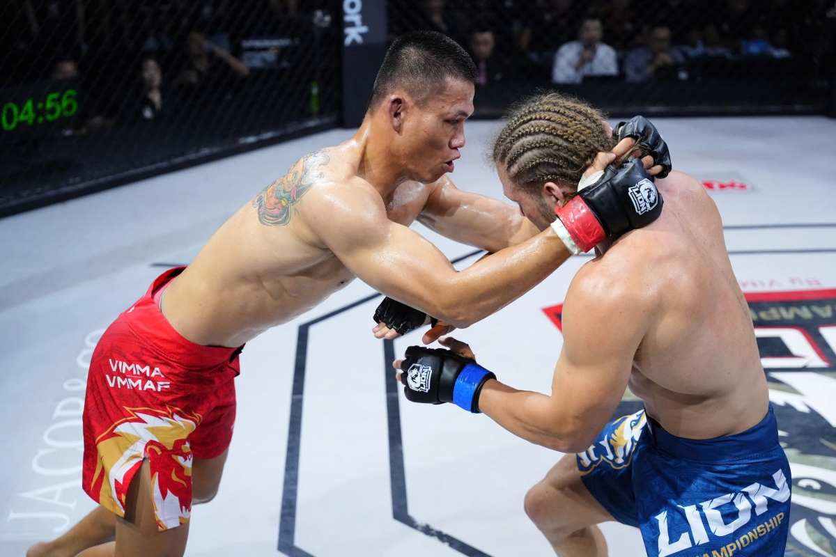 Sự kiện MMA Lion Championship 22 tiếp tục mang đến cho khán giả Việt Nam những màn so tài đầy cảm xúc.