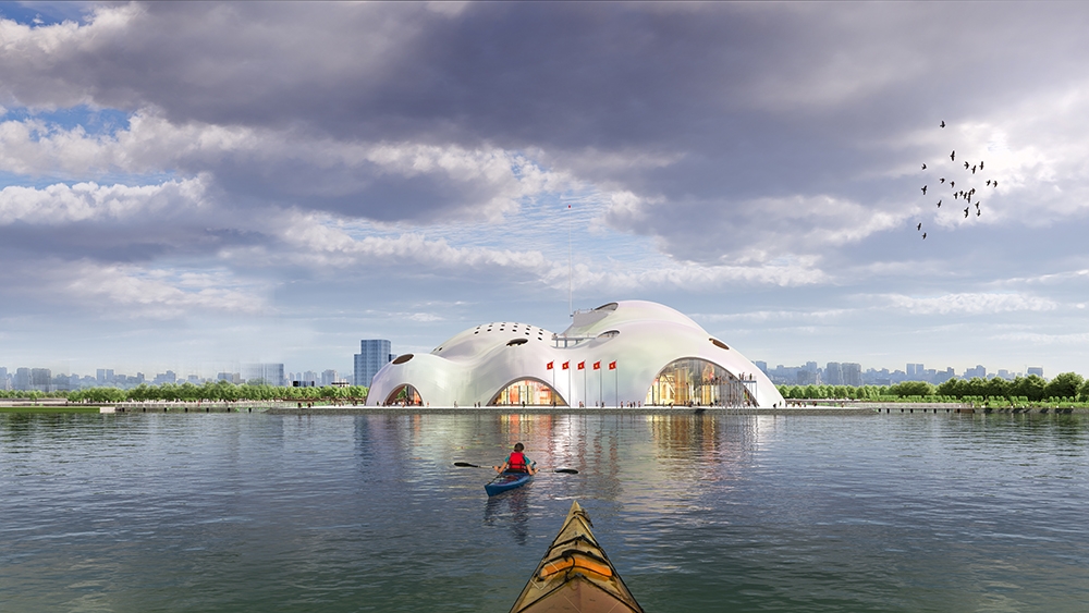 Dự án hài hòa với cảnh quan xanh quanh Hồ Tây