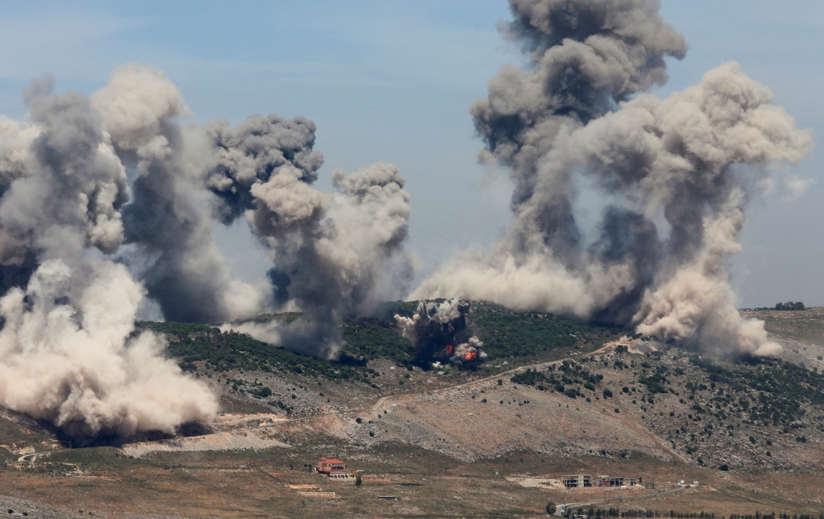 Israel không kích vào Lebanon. Ảnh: Reuters