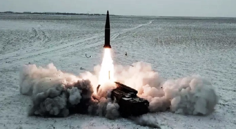 Tên lửa Iskander của Nga. Ảnh: TASS