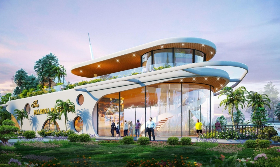 Trung tâm tiện ích Marina Pavilion sang trọng mở ra hành trình khám phá cảnh quan thiên nhiên từ một góc nhìn hoàn toàn mới