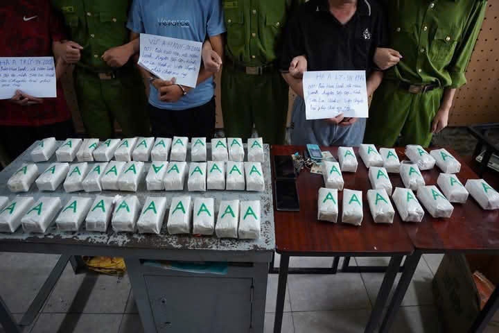 Tang vật thu được