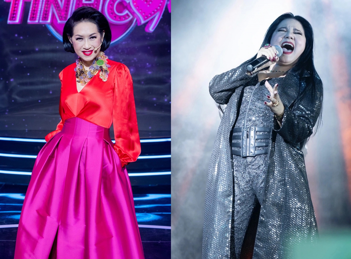 Danh ca Ý Lan và "Nữ hoàng Rock" Ngọc Ánh