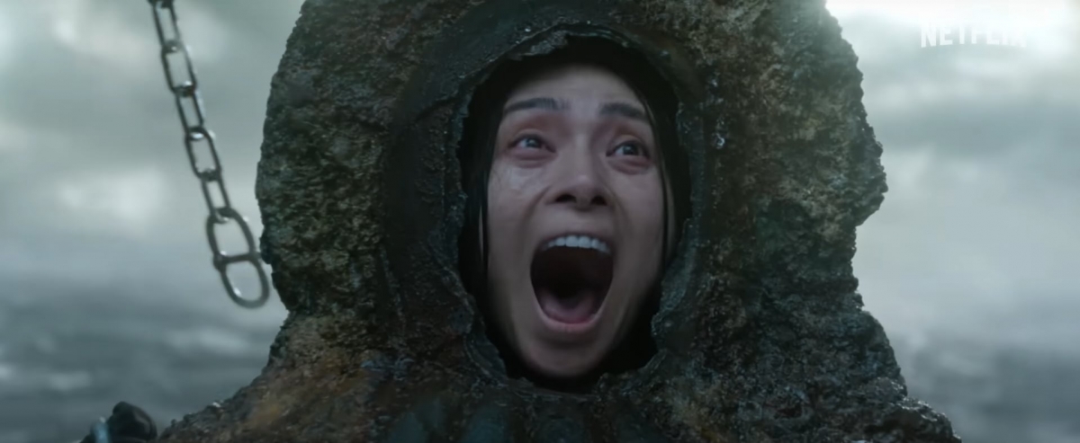 Hình ảnh của Ngô Thanh Vân trong trailer The Old Guard 2. Ảnh: Netflix