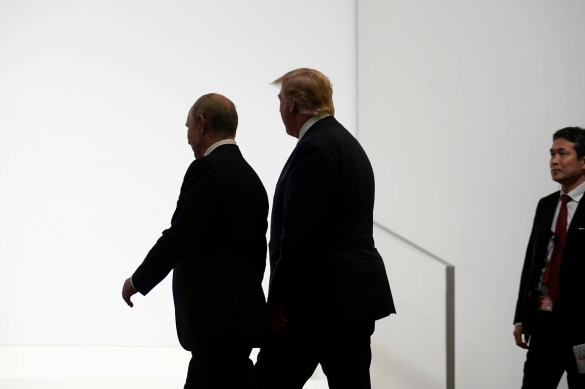 Tổng thống Mỹ Donald Trump và Tổng thống Nga Vladimir Putin. Ảnh: Reuters
