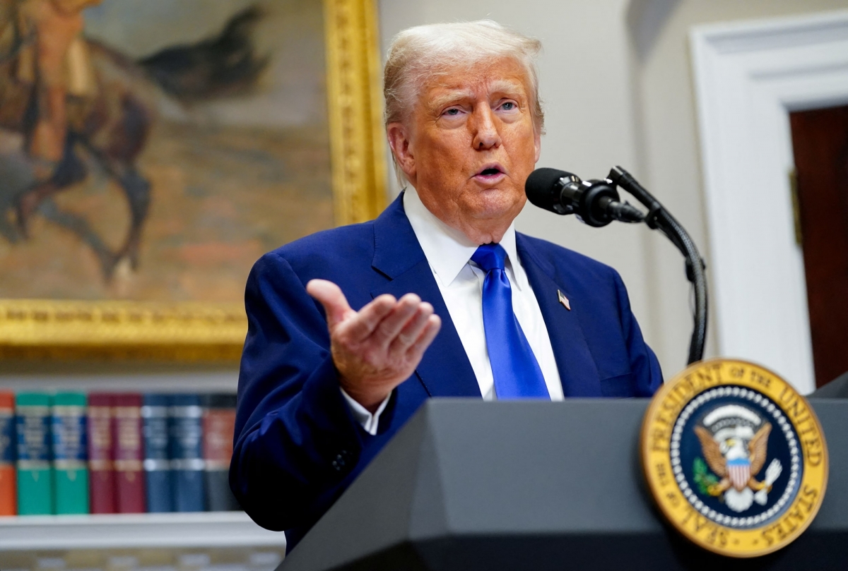 Tổng thống Mỹ Donald Trump. (Ảnh: Reuters)