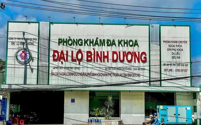Phòng khám Đa khoa Đại lộ Bình Dương bị xử phạt và thu hồi giấy phép hoạt động