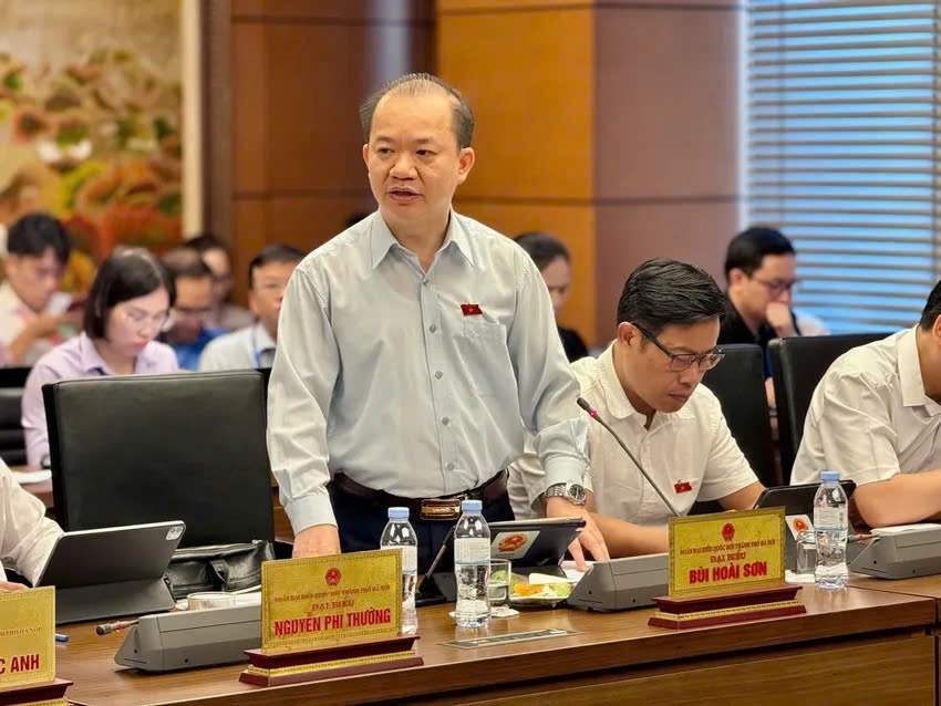 Đại biểu Quốc hội Bùi Hoài Sơn (đoàn Hà Nội).