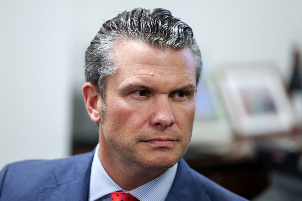 Bộ trưởng Quốc phòng Mỹ Pete Hegseth. Ảnh: Reuters.