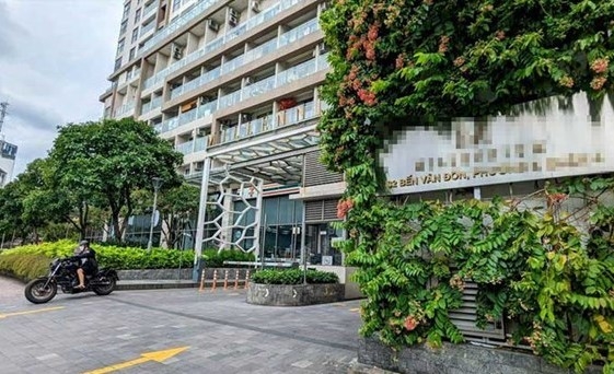 Khu chung cư hoa hậu Thùy Tiên cư ngụ
 