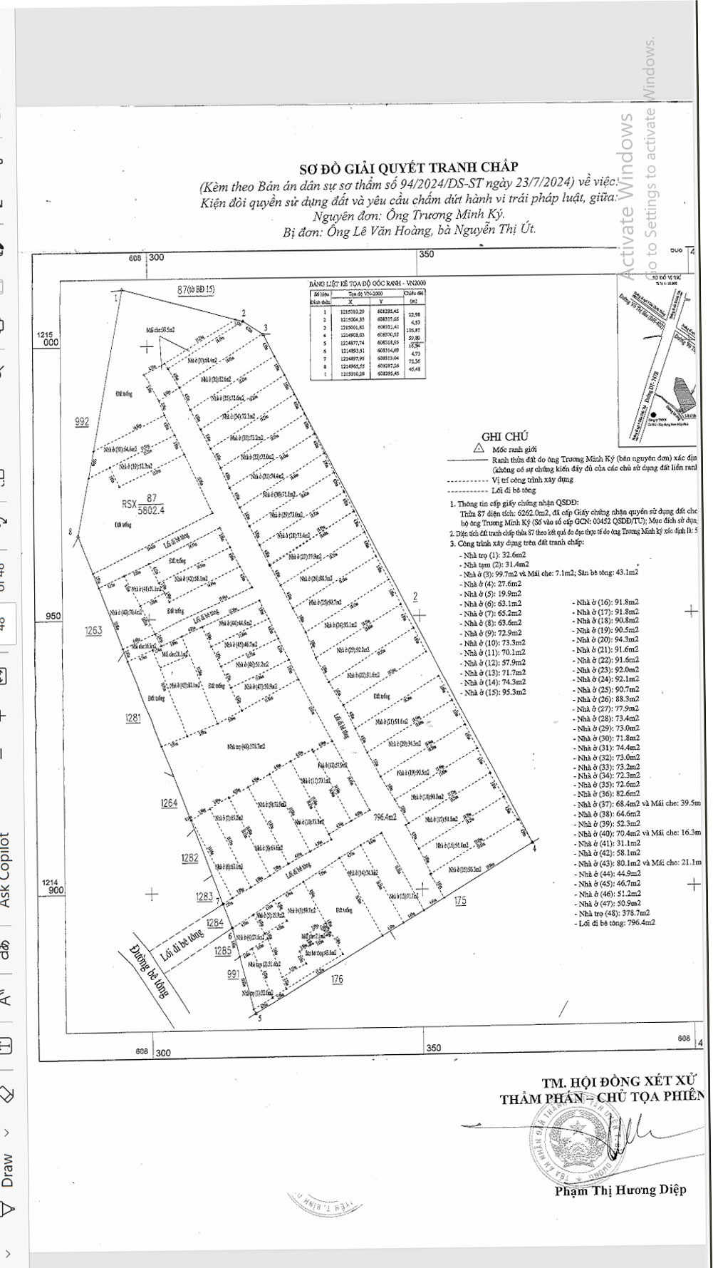 Khu đất tranh chấp 