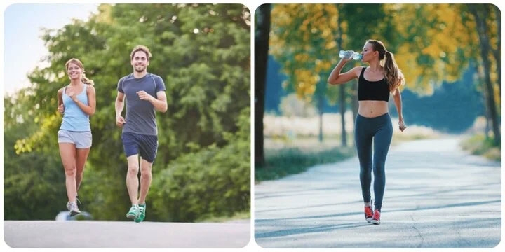 Nên đi bộ hay chạy bộ là băn khoăn của nhiều người