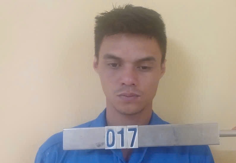Đối tượng Ngô Minh Truyền (27 tuổi) đồng phạm trong vụ đánh trọng thương Phó Giám đốc Công ty Lâm nghiệp Đắk N'tao. (Ảnh: Công an Đắk Nông cung cấp)