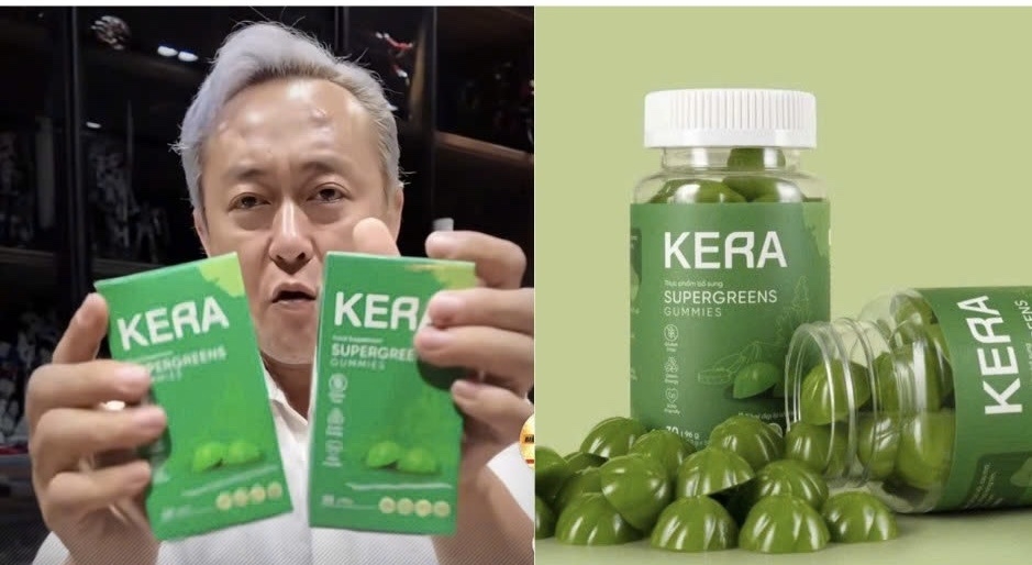 Tiktoker quảng bá kẹo rau củ Kera đã làm việc với cơ quan chức năng 