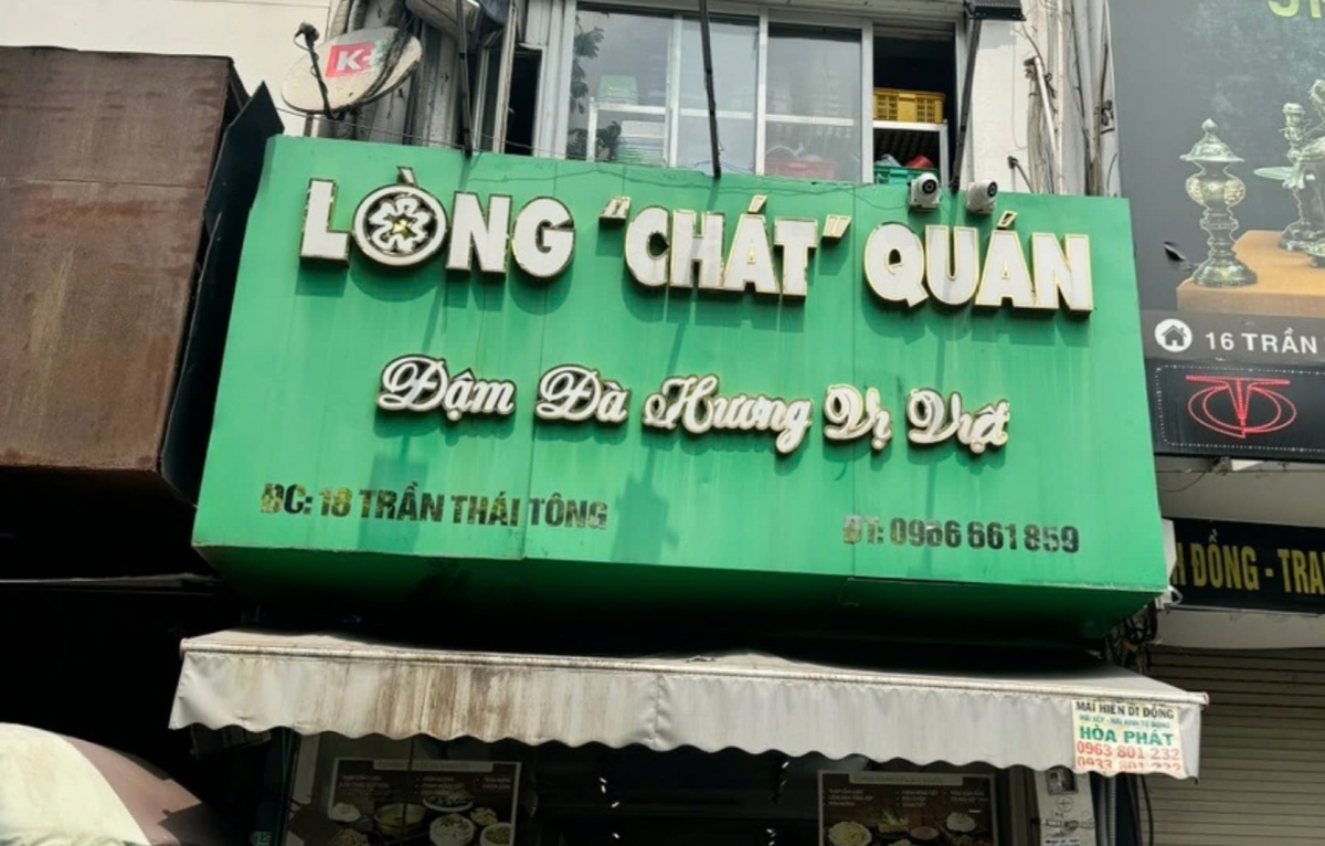 Chủ cơ sở “Lòng chát quán” là ông Ngô Quyền Thế