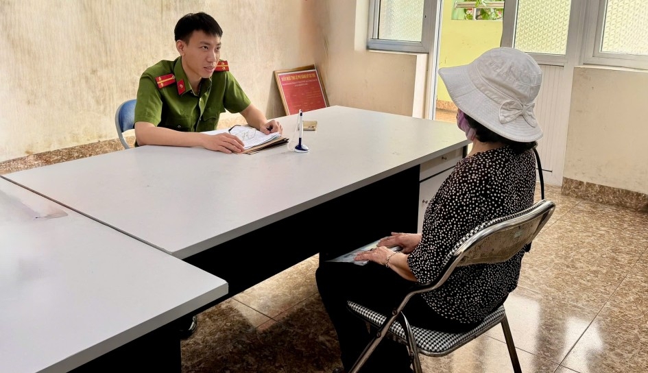 Nhờ sự cảnh giác và phản ứng kịp thời, bà N.T.T. đã không bị thiệt hại về tài sản.