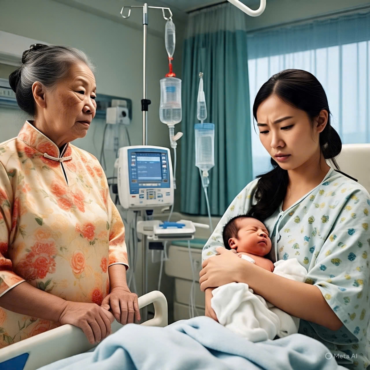 Con dâu tuy không nói ra nhưng tôi cảm nhận nó không vui vẻ (ảnh minh họa: AI)