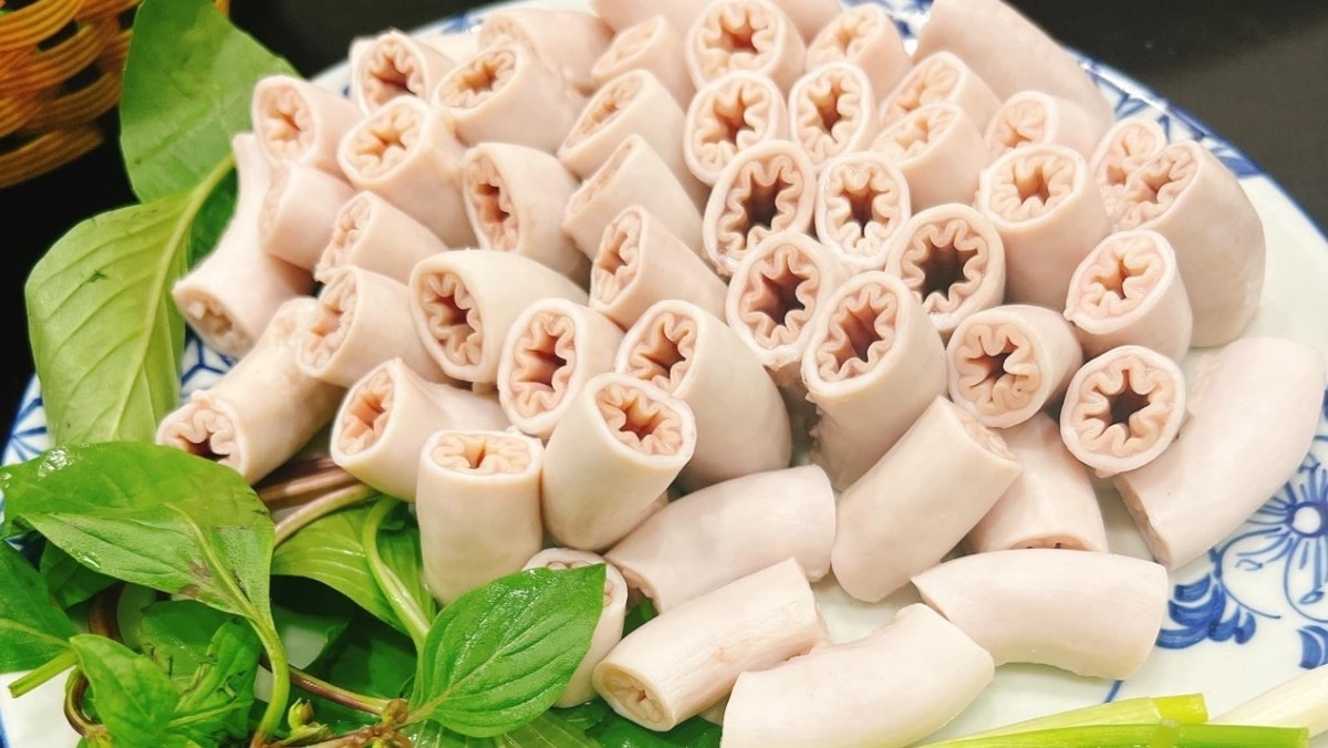 Lòng se điếu là phần hiếm hoi của lợn, không phải con lợn nào cũng có