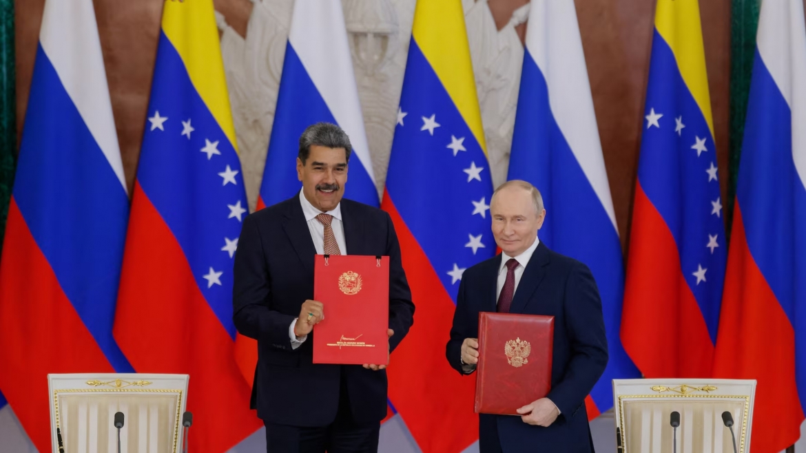 Nga và Venezuela ký thỏa thuận đối tác chiến lược (Ảnh: Reuters).